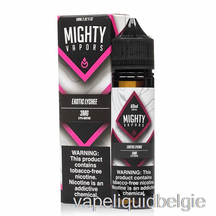 Vape België Exotische Lychee - Machtige Dampen - 60ml 3mg